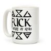 F*** - Geralt of Rivia Coffee Mug F*** - Geralt of Rivia Coffee Mug