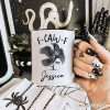 F-CAW-F Gothic Raven Personalized Mug, Snarky Halloween Gift with Custom Name F-CAW-F Gothic Raven Personalized Mug, Snarky Halloween Gift with Custom Name