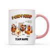 F-Caw-F Squad Funny Chicken Staff - Personalized Mug - Funny Gift For Coworkers, Colleagues F-Caw-F Squad Funny Chicken Staff - Personalized Mug - Funny Gift For Coworkers, Colleagues