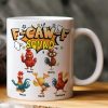 F-Caw-F Squad Funny Exchange Gift, White Elephant Gift For Team - Personalized Mug F-Caw-F Squad Funny Exchange Gift, White Elephant Gift For Team - Personalized Mug