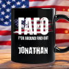FAFO USA Flag Personalized Mug, F Around Find Out Patriotic Humor Gift with Custom Name FAFO USA Flag Personalized Mug, F Around Find Out Patriotic Humor Gift with Custom Name