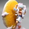 Fairy Nika Monkey D Luffy Gear 5 With Moon Light Action Figure Fairy Nika Monkey D Luffy Gear 5 With Moon Light Action Figure