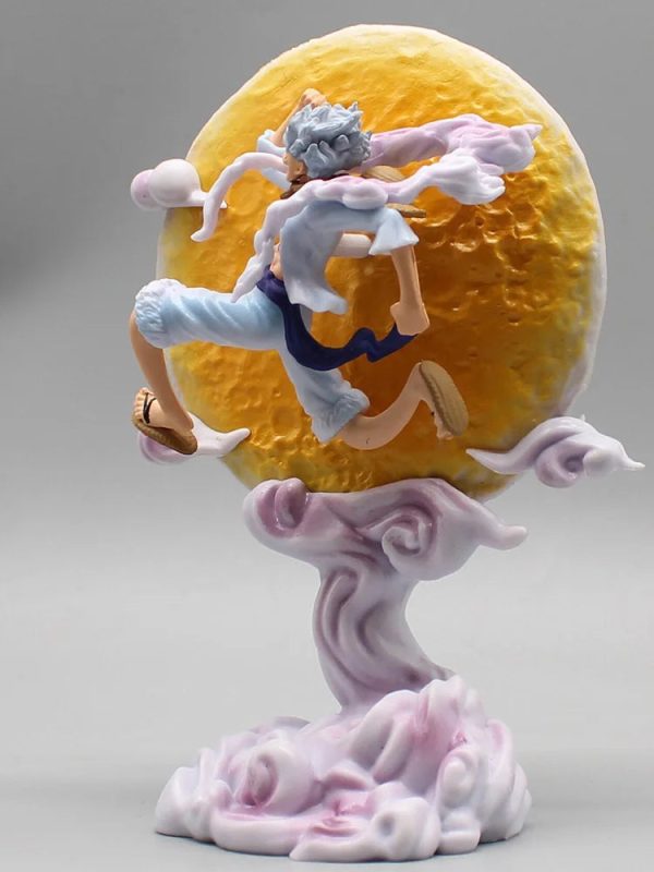 Fairy Nika Monkey D Luffy Gear 5 With Moon Light Action Figure Fairy Nika Monkey D Luffy Gear 5 With Moon Light Action Figure