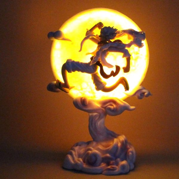 Fairy Nika Monkey D Luffy Gear 5 With Moon Light Action Figure Fairy Nika Monkey D Luffy Gear 5 With Moon Light Action Figure
