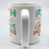 Faith Can Move Mountains, Colorful Mountain and Bird Design - Personalized Custom Coffee Mug - FTH051_MG Faith Can Move Mountains, Colorful Mountain and Bird Design - Personalized Custom Coffee Mug - FTH051_MG