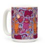 Fall Cats Pattern Coffee Mug Fall Cats Pattern Coffee Mug
