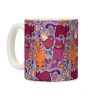 Fall Cats Pattern Coffee Mug Fall Cats Pattern Coffee Mug