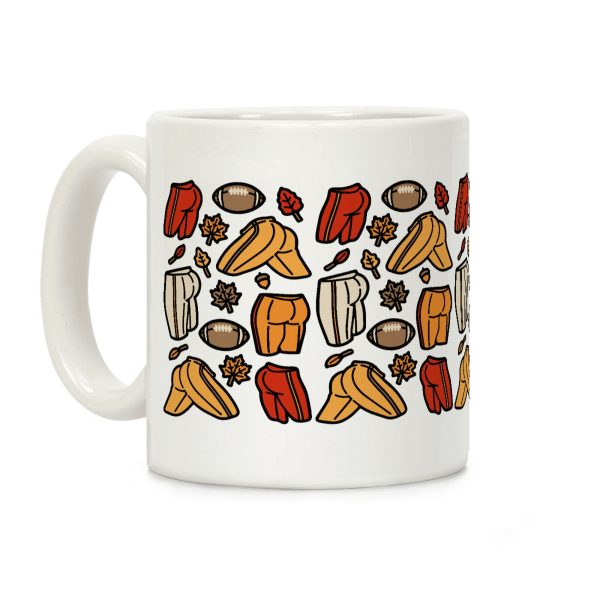 Fall Football Butts Coffee Mug Fall Football Butts Coffee Mug