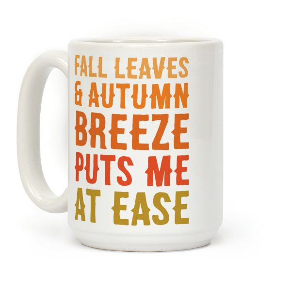 Fall Leaves and Autumn Breeze Coffee Mug Fall Leaves and Autumn Breeze Coffee Mug