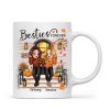 Fall Season Pretty Standing Best Friends Sisters Front Porch Personalized Mug (11oz) Fall Season Pretty Standing Best Friends Sisters Front Porch Personalized Mug (11oz)