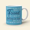 Falling In Love With You, Anniversary Couple Chilling White Edge to Edge Mug