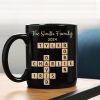 Family Forever Linked Together Crossword Puzzle Art Personalized Mug, Gift For Brothers, Sisters, Siblings, Family Family Forever Linked Together Crossword Puzzle Art Personalized Mug, Gift For Brothers, Sisters, Siblings, Family