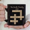 Family Forever Linked Together Crossword Puzzle Art Personalized Mug, Gift For Brothers, Sisters, Siblings, Family Family Forever Linked Together Crossword Puzzle Art Personalized Mug, Gift For Brothers, Sisters, Siblings, Family