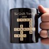 Family Forever Linked Together Crossword Puzzle Art Personalized Mug, Gift For Brothers, Sisters, Siblings, Family Family Forever Linked Together Crossword Puzzle Art Personalized Mug, Gift For Brothers, Sisters, Siblings, Family