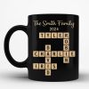 Family Forever Linked Together Crossword Puzzle Art Personalized Mug, Gift For Brothers, Sisters, Siblings, Family Family Forever Linked Together Crossword Puzzle Art Personalized Mug, Gift For Brothers, Sisters, Siblings, Family