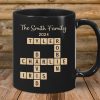 Family Forever Linked Together Crossword Puzzle Art Personalized Mug, Gift For Brothers, Sisters, Siblings, Family Family Forever Linked Together Crossword Puzzle Art Personalized Mug, Gift For Brothers, Sisters, Siblings, Family