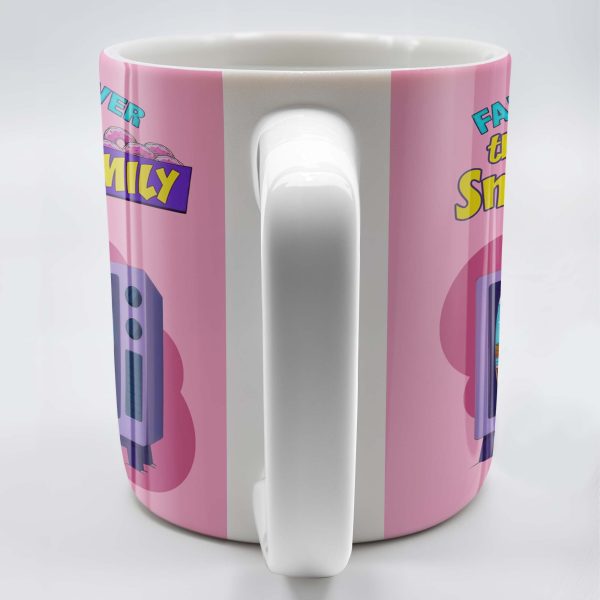 Family Forever Television And Cartoon Design - Personalized Custom Coffee Mug - FAM397_MG Family Forever Television And Cartoon Design - Personalized Custom Coffee Mug - FAM397_MG