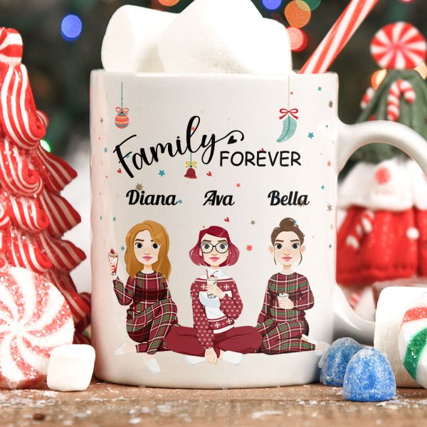 Family Is Forever - Personalized Mug Family Is Forever - Personalized Mug