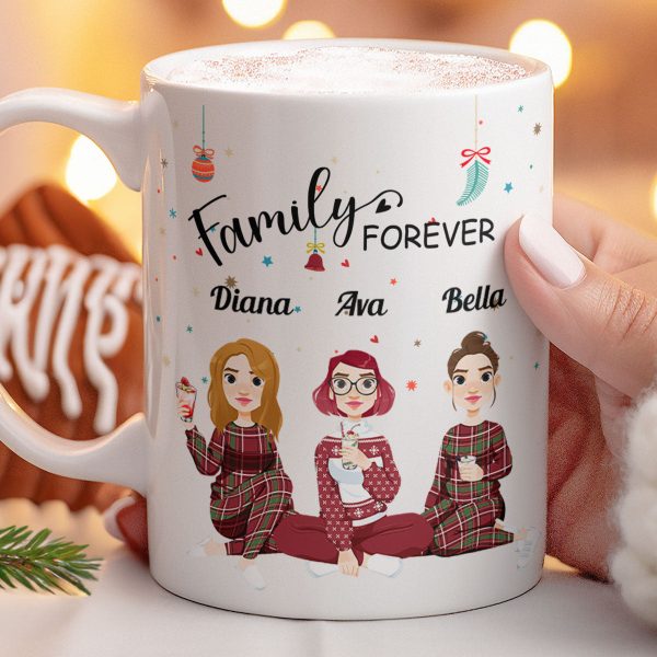 Family Is Forever - Personalized Mug Family Is Forever - Personalized Mug