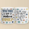Family Is The Heart Of A Home - Family Personalized Custom 3D Inflated Effect Printed Mug - Gift For Family Members Family Is The Heart Of A Home - Family Personalized Custom 3D Inflated Effect Printed Mug - Gift For Family Members
