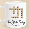 Family Is Where Life Begins And Love Never Ends - Family Personalized Custom Mug - Christmas Gift For Family Members Family Is Where Life Begins And Love Never Ends - Family Personalized Custom Mug - Christmas Gift For Family Members