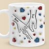 Family Is Where Love Never Ends - Family Personalized Custom 3D Inflated Effect Printed Mug - Gift For Family Members Family Is Where Love Never Ends - Family Personalized Custom 3D Inflated Effect Printed Mug - Gift For Family Members
