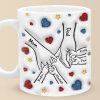 Family Is Where Love Never Ends - Family Personalized Custom 3D Inflated Effect Printed Mug - Gift For Family Members Family Is Where Love Never Ends - Family Personalized Custom 3D Inflated Effect Printed Mug - Gift For Family Members