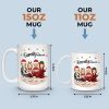 Family Makes Christmas Feel Magical - Family Personalized Custom Mug - Christmas Gift For Family Members Family Makes Christmas Feel Magical - Family Personalized Custom Mug - Christmas Gift For Family Members