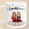 Family Makes Christmas Feel Magical - Family Personalized Custom Mug - Christmas Gift For Family Members Family Makes Christmas Feel Magical - Family Personalized Custom Mug - Christmas Gift For Family Members
