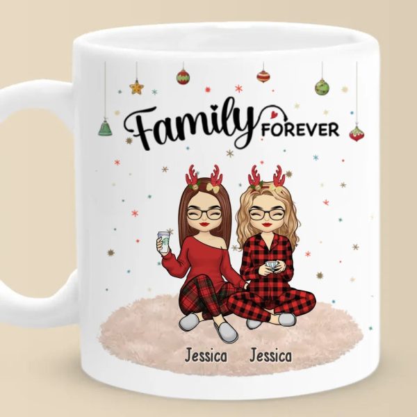 Family Makes Christmas Feel Magical - Family Personalized Custom Mug - Christmas Gift For Family Members Family Makes Christmas Feel Magical - Family Personalized Custom Mug - Christmas Gift For Family Members