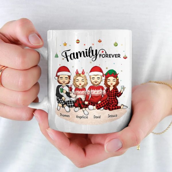 Family Makes Christmas Feel Magical - Family Personalized Custom Mug - Christmas Gift For Family Members Family Makes Christmas Feel Magical - Family Personalized Custom Mug - Christmas Gift For Family Members