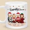 Family Makes Christmas Feel Magical - Family Personalized Custom Mug - Christmas Gift For Family Members Family Makes Christmas Feel Magical - Family Personalized Custom Mug - Christmas Gift For Family Members