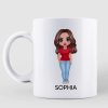 Family Members Characterized Doll Gift For Family Friends Birthday Gift Personalized Family Mug Family Members Characterized Doll Gift For Family Friends Birthday Gift Personalized Family Mug