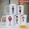 Family Members Characterized Doll Gift For Family Friends Birthday Gift Personalized Family Mug Family Members Characterized Doll Gift For Family Friends Birthday Gift Personalized Family Mug