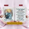 Family Old Couple To My Husband You Are The World Skin Custom Mug, Couple Gift, Anniversary Gift, Memorial Gift, Grandparents Day Gifts Family Old Couple To My Husband You Are The World Skin Custom Mug, Couple Gift, Anniversary Gift, Memorial Gift, Grandparents Day Gifts