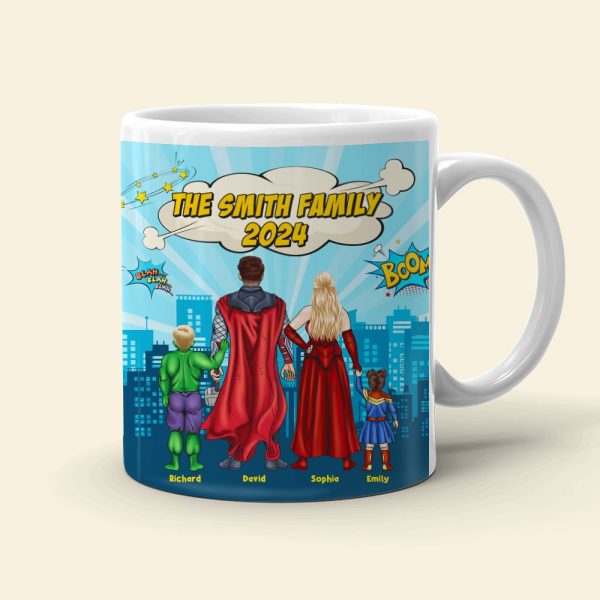 Family-Personalized White Edge-to-edge mug-Gift For Family- Family Coffee Mug-02acqn151223tm