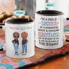 Family Proud Brother Of A Wonderful & Sweet Sister - Gift For Siblings - Personalized Custom Accent Mug Family Proud Brother Of A Wonderful & Sweet Sister - Gift For Siblings - Personalized Custom Accent Mug