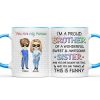 Family Proud Brother Of A Wonderful & Sweet Sister - Gift For Siblings - Personalized Custom Accent Mug Family Proud Brother Of A Wonderful & Sweet Sister - Gift For Siblings - Personalized Custom Accent Mug