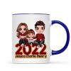 Family Sitting 2022 Christmas Personalized Mug