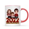 Family Sitting 2022 Christmas Personalized Mug