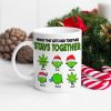 Family That Gets High Together Stays Together Personalized Weed Family Mug, Christmas Gift