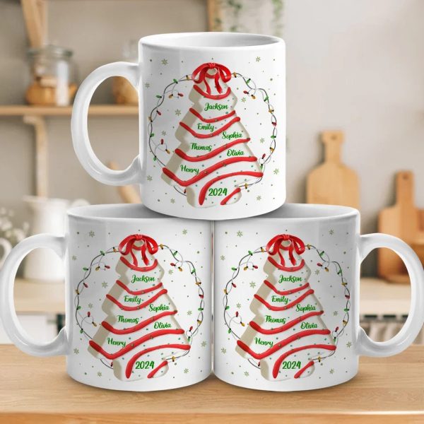 Family Traditions Make Christmas So Much Sweeter - Family Personalized Custom Mug - Christmas Gift For Family Members Family Traditions Make Christmas So Much Sweeter - Family Personalized Custom Mug - Christmas Gift For Family Members