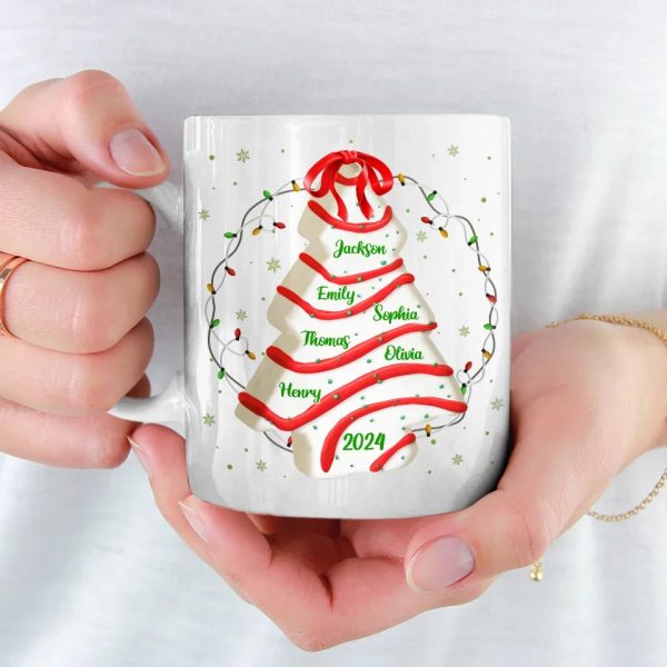 Family Traditions Make Christmas So Much Sweeter - Family Personalized Custom Mug - Christmas Gift For Family Members Family Traditions Make Christmas So Much Sweeter - Family Personalized Custom Mug - Christmas Gift For Family Members
