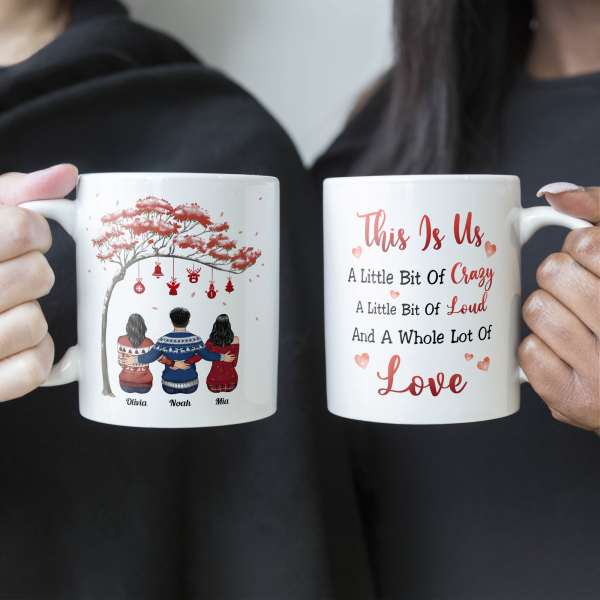 Family Where Life Begins & Love Never Ends - Personalized Mug - Christmas Gift For Family Members Family Where Life Begins & Love Never Ends - Personalized Mug - Christmas Gift For Family Members