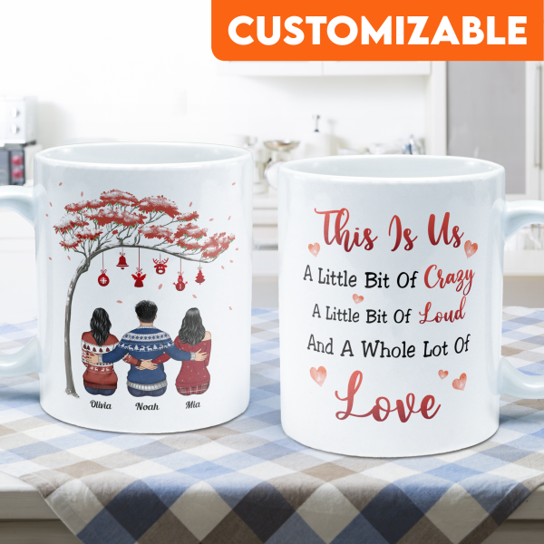 Family Where Life Begins & Love Never Ends - Personalized Mug - Christmas Gift For Family Members Family Where Life Begins & Love Never Ends - Personalized Mug - Christmas Gift For Family Members