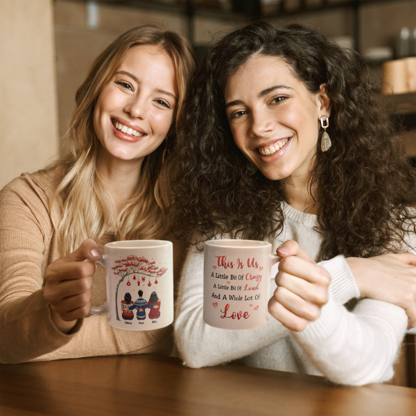 Family Where Life Begins & Love Never Ends - Personalized Mug - Christmas Gift For Family Members Family Where Life Begins & Love Never Ends - Personalized Mug - Christmas Gift For Family Members