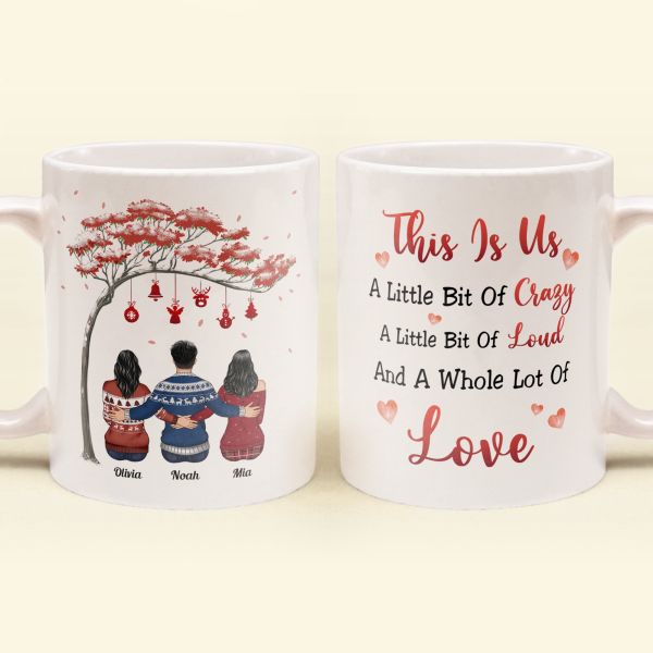 Family Where Life Begins & Love Never Ends - Personalized Mug - Christmas Gift For Family Members Family Where Life Begins & Love Never Ends - Personalized Mug - Christmas Gift For Family Members