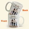 Family, Where Life Begins & Love Never Ends - Personalized Mug Family, Where Life Begins & Love Never Ends - Personalized Mug