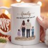Family, Where Life Begins & Love Never Ends - Personalized Mug Family, Where Life Begins & Love Never Ends - Personalized Mug