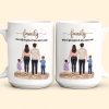 Family, Where Life Begins & Love Never Ends - Personalized Mug Family, Where Life Begins & Love Never Ends - Personalized Mug